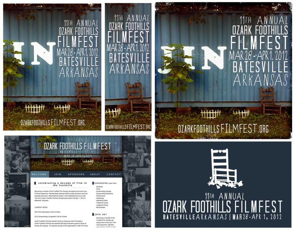 Ozark Foothills FilmFest Branding
