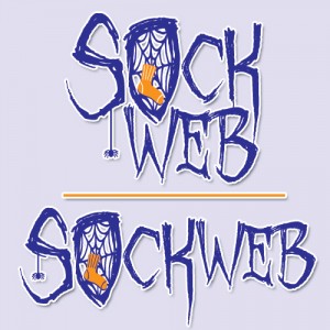 Sockweb logo design by Mandy Maxwell